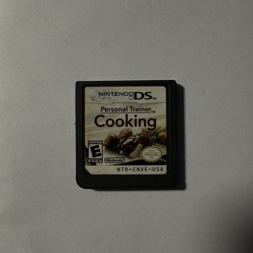 Personal Trainer: Cooking (Nintendo DS, 2008) Cart Only